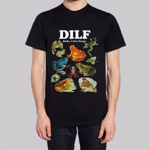 Funny DILF Cottagecore Damn I Love Frogs Sweatshirt 3