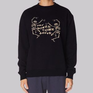 Funny Dancing Skeleton Dry Bones Sweatshirt