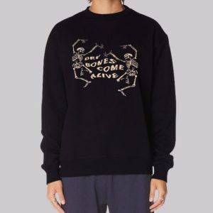 Funny Dancing Skeleton Dry Bones Sweatshirt 4