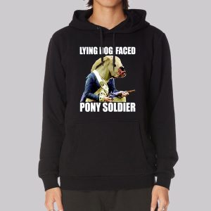 Funny Dog Faced Pony Soldier Meme Sweatshirt