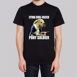 Funny Dog Faced Pony Soldier Meme Sweatshirt 3