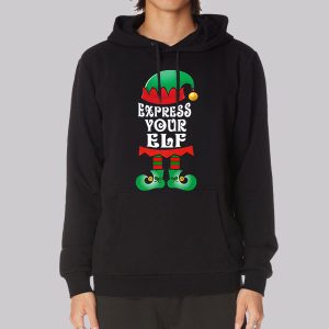 Funny Express Your Elf Christmas Sweatshirt