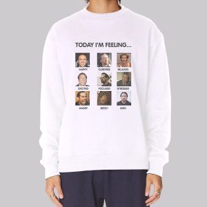 Funny Expression Face Nicolas Cage Sweatshirt