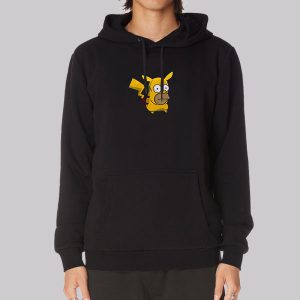 Funny Face Homer Simpson Pikachu Sweatshirt
