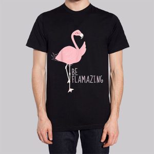 Funny Flamingo Be Flamazing Sweatshirt 3