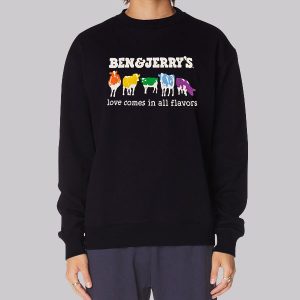Funny Gay Pride Ben and Jerry’s Sweatshirt