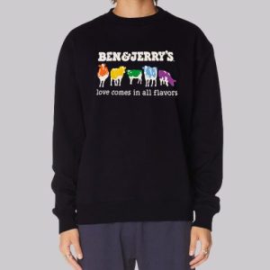 Funny Gay Pride Ben and Jerrys Sweatshirt 4