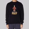 Funny God I Love Feet Sweatshirt