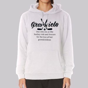 Funny Gramsicle Hockey Description Sweatshirt