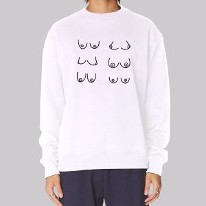 Funny Graphic Boob Sweatshirt