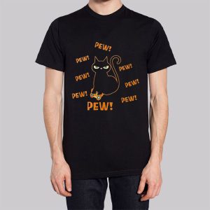 Funny Graphic Pew Pew Cat Sweatshirt 2 Funny Graphic Pew Pew Cat Sweatshirt 3