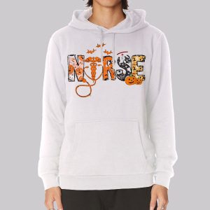 Funny Halloween Nurse Pumpkins Sweatshirt
