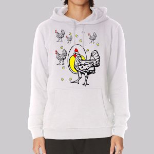 Funny Halloween Roseanne Chicken Sweatshirt