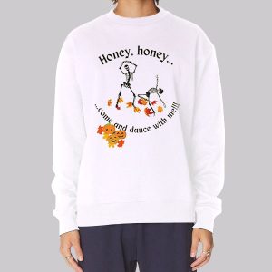 Funny Halloween Skeleton Dancing Sweatshirt