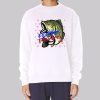 Funny Hearts Femboy Fishing Sweatshirt