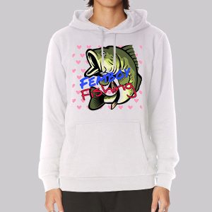 Funny Hearts Femboy Fishing Sweatshirt