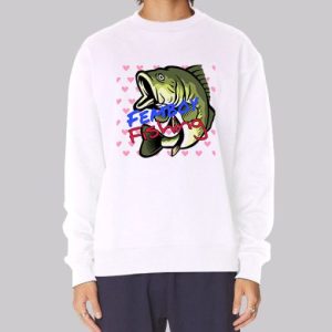 Funny Hearts Femboy Fishing Sweatshirt 4