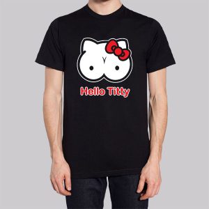 Funny Hello Titty Parody Sweatshirt 3