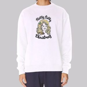 Funny Holy Christmas Dolly Parton Sweatshirt 4