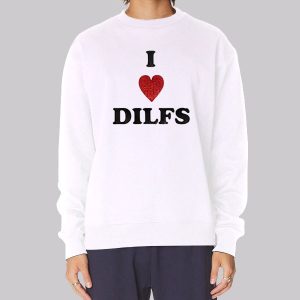 Funny I Heart Dilfs Sweatshirt