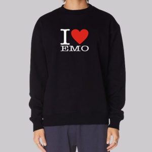 Funny I Heart Emo Sweatshirt 3 Funny I Heart Emo Sweatshirt 4