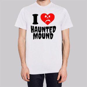 Funny I Love Haunted Mound Sweatshirt 3