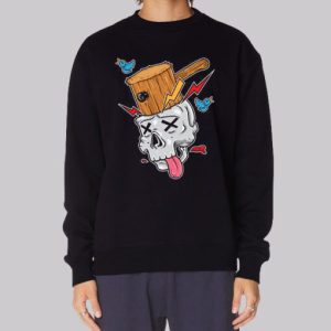 Funny Illustration Skull Hammer Sweatshirt 3 Funny Illustration Skull Hammer Sweatshirt 4