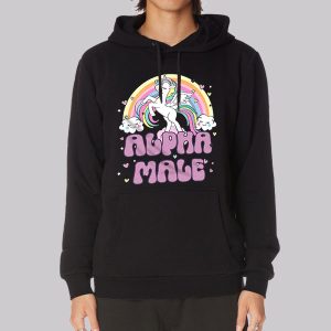 Funny Inspired Alpha Male Unicorn Sweatshirt