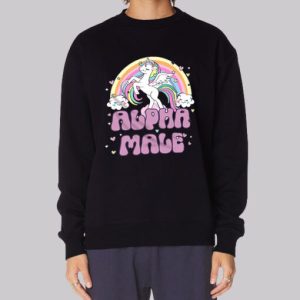 Funny Inspired Alpha Male Unicorn Sweatshirt 3 Funny Inspired Alpha Male Unicorn Sweatshirt 4