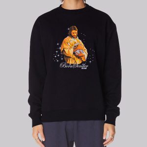 Funny Jesus Born Sender Sweatshirt