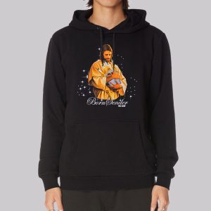 Funny Jesus Born Sender Sweatshirt