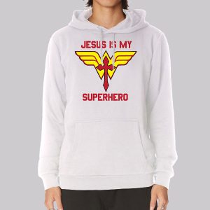 Funny Jesus Is My Superhero Sweatshirt
