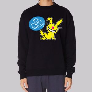 Funny Logo It's Happy Bunny Sweatshirt 3 Funny Logo Its Happy Bunny Sweatshirt 4