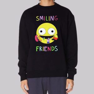 Funny Logo Smiling Friends Sweatshirt 3 Funny Logo Smiling Friends Sweatshirt 4