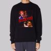 Funny Love Kills Chucky and Tiffany Sweatshirt