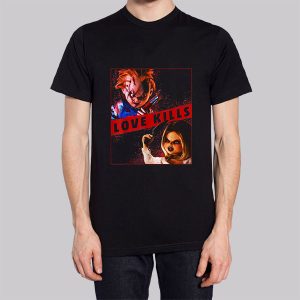 Funny Love Kills Chucky and Tiffany Sweatshirt 2 Funny Love Kills Chucky and Tiffany Sweatshirt 3