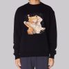 Funny Meme Cats on the Titanic Sweatshirt