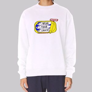 Funny Meme Wear Your Snack Logo Sweatshirt Funny Meme Wear Your Snack Logo Sweatshirt