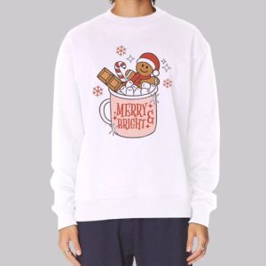 Funny Merry Bright Gingerbread Sweatshirt 3 Funny Merry Bright Gingerbread Sweatshirt 4