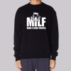Funny Milf Man I Love Frogs Sweatshirt