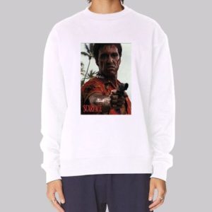 Funny Movies Scarface Hawaiian Sweatshirt 3 Funny Movies Scarface Hawaiian Sweatshirt 4
