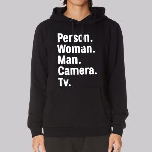 Funny Person Woman Man Camera Tv Sweatshirt