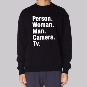 Funny Person Woman Man Camera Tv Sweatshirt 3 Funny Person Woman Man Camera Tv Sweatshirt 4