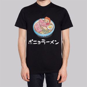 Funny Ponyo Bowl Ham Ramen Sweatshirt 2 Funny Ponyo Bowl Ham Ramen Sweatshirt 3