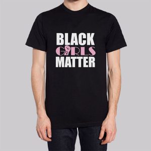 Funny Quotes Black Girls Matter Sweatshirt 3