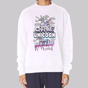 Funny Quotes Charlie the Unicorn Sweatshirt Funny Quotes Charlie the Unicorn Sweatshirt