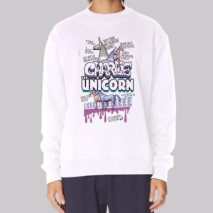 Funny Quotes Charlie the Unicorn Sweatshirt 3 Funny Quotes Charlie the Unicorn Sweatshirt 4