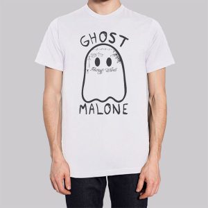 Funny Rapper Halloween Ghost Malone Sweatshirt 3
