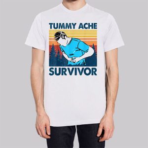 Funny Retro Tummy Ache Survivor Sweatshirt 2 Funny Retro Tummy Ache Survivor Sweatshirt 3