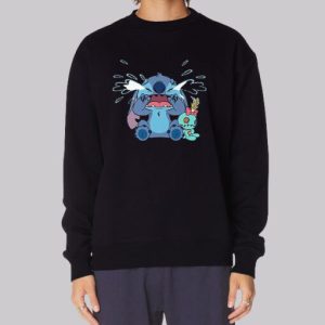 Funny Stitch Crying and Scrump Sweatshirt 4